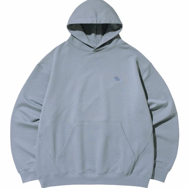산산기어 로고 후디 스카이 블루 - 23SS