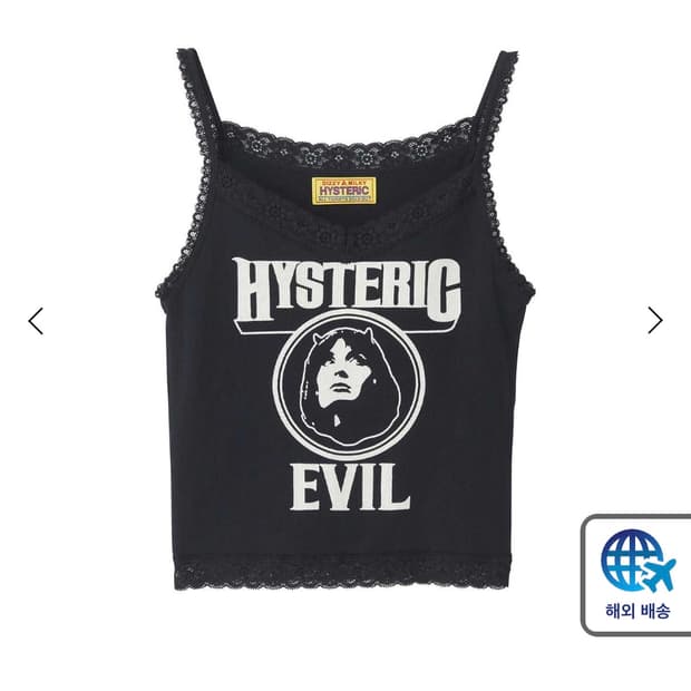 히스테릭글래머 EVIL WOMEN 캐미솔 슬리브리스