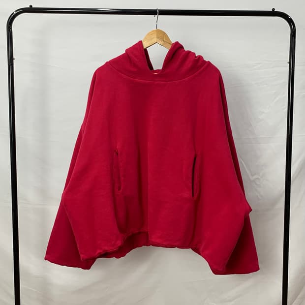 이지 더블 레이어드 dmx 후드 티셔츠