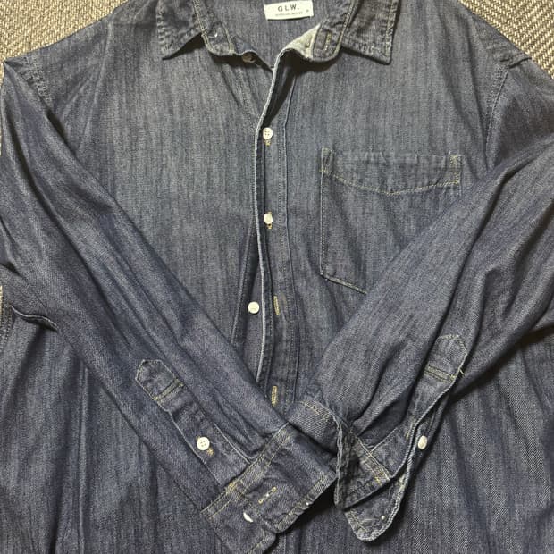 굿라이프웍스 데님셔츠 M
