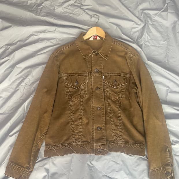 빈티지 리바이스 70년대 코듀로이 트러커 자켓