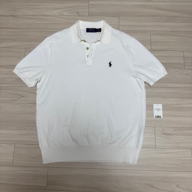 폴로랄프로렌 코튼 폴로 스웨터 카라티(m)