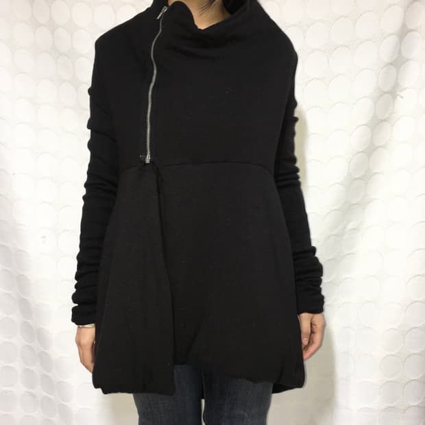 Rick Owens Lilies 다용도 착용 패딩 재킷