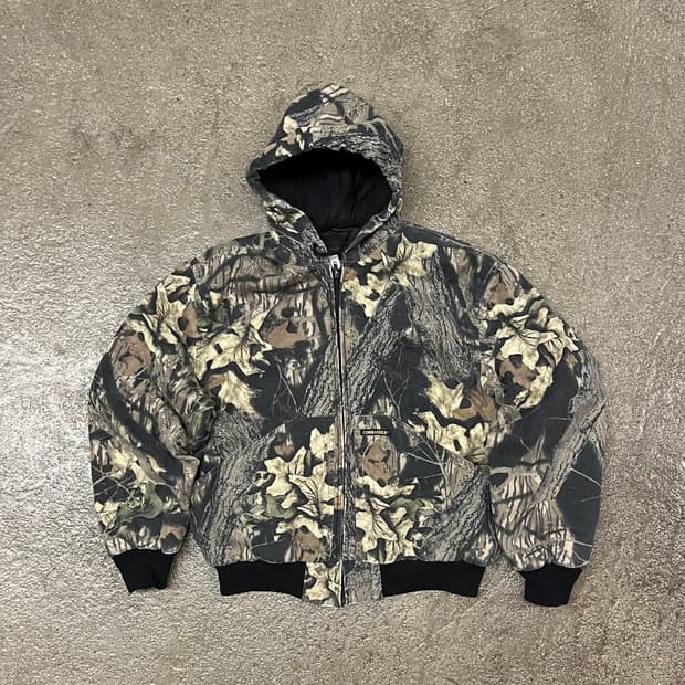 빈티지 리얼트리 후드 자켓 (100-105)