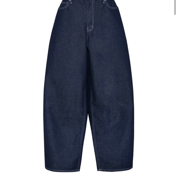 mjd 빅 포켓 배기팬츠 인디고