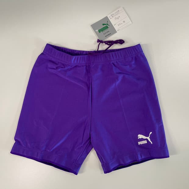 푸마 90s 올드 빈티지 숏츠 쇼츠 레깅스 퍼플 PUMA OLD