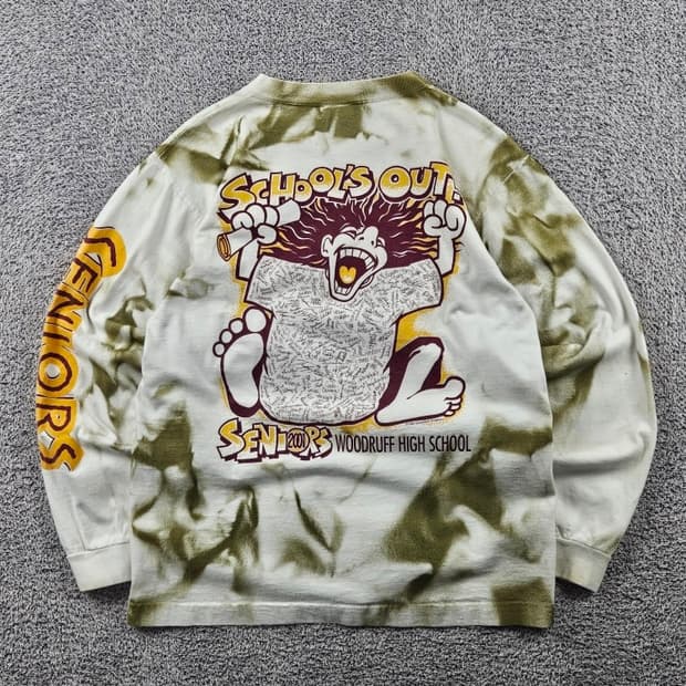 USA 스프레이커스텀 2001우드러프하이스쿨  롱슬리브 (M)/11364