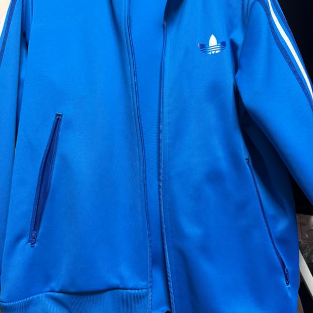 아디다스 져지 파이어버드 트랙탑 블루 095