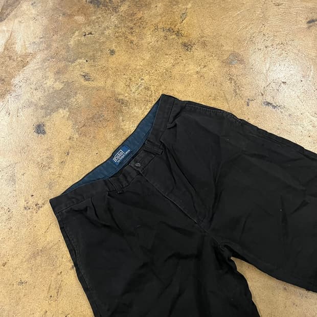 [정품/36] 폴로 랄프로렌 블랙 면바지 b13