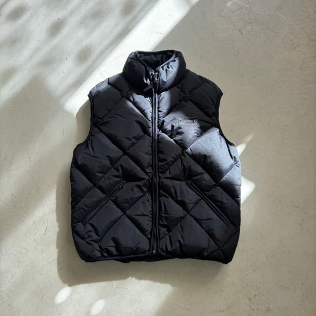 Coleman 콜맨 빈티지 조끼패딩 S