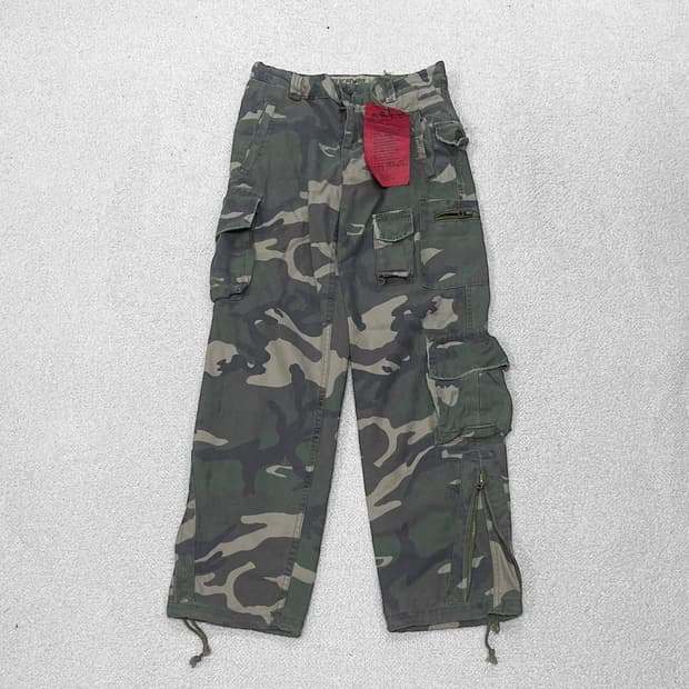 아베크롬비 카모 카고 팬츠