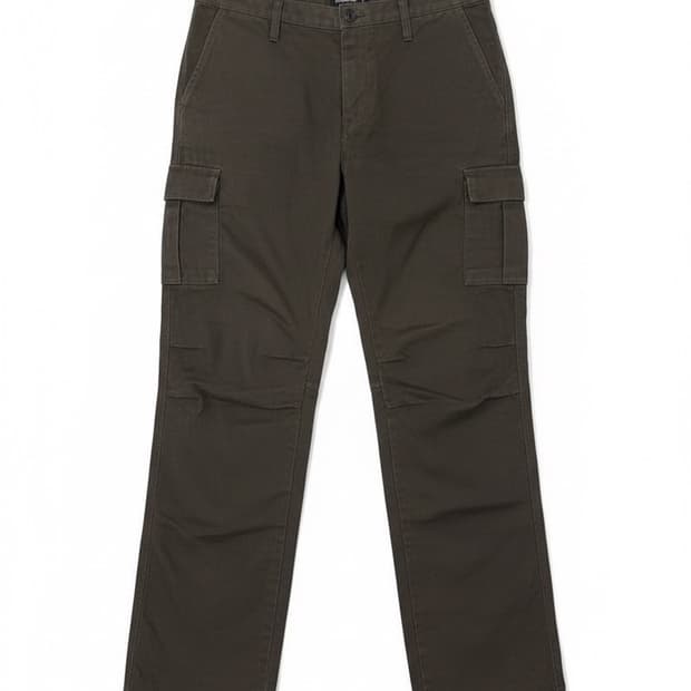 립반윙클 왁스 코티드 팬츠