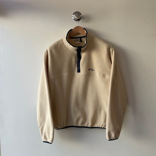90’s usa LL bean fleece pullover 엘엘빈 플리스