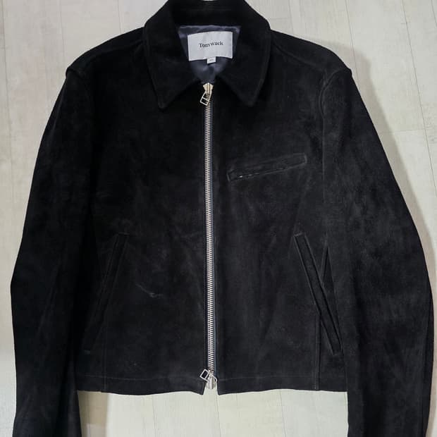 토니웩 디트로이트 카우하이드 스웨이드 자켓 L