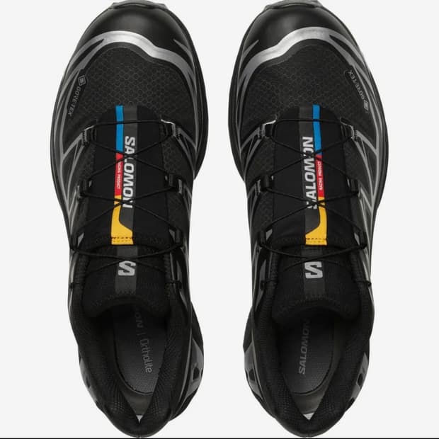 새상품 275) 살로몬 xt-6 gtx 블랙 실버 엑스티식스 고어텍스