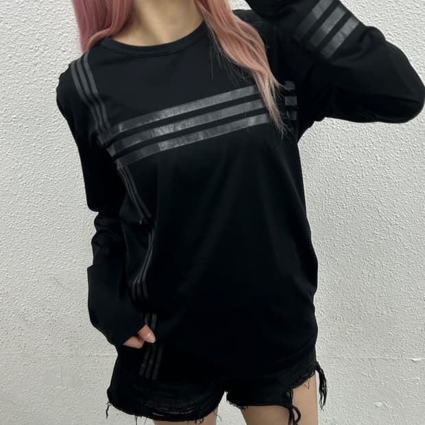 Y-3 블랙 시스루 롱슬리브 L ( 택달린 미사용 제품 )