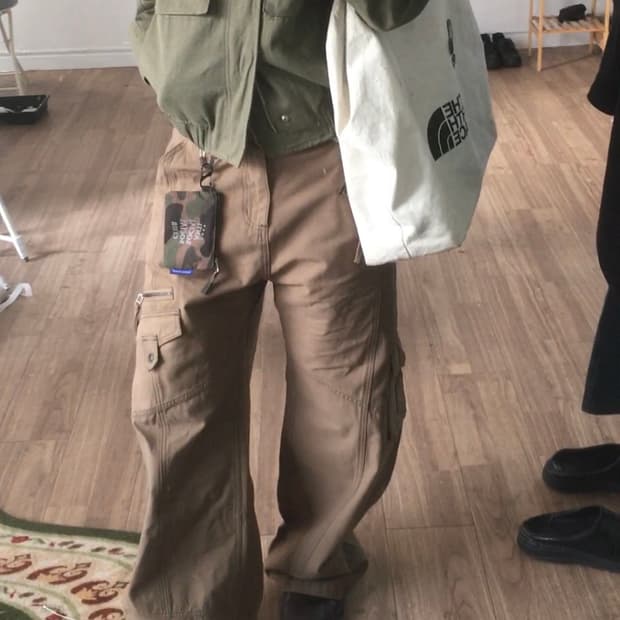 비긴202 엣지워크리보팬츠 2사이즈