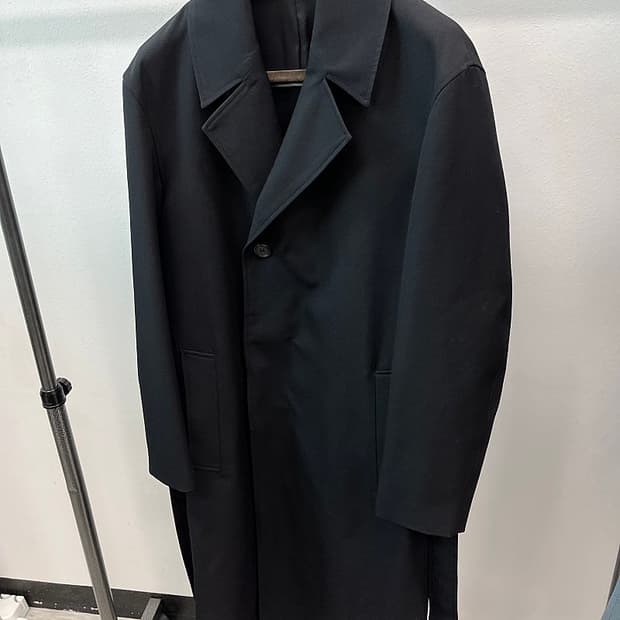 105) 알레그리 블랙 트렌치코트 