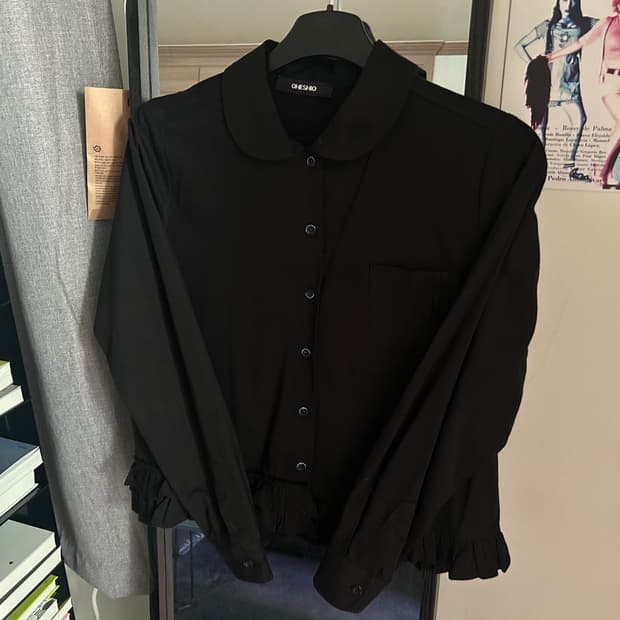 OHESHIO frill shirt