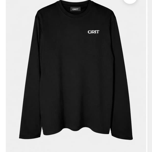 (grit) synt long sleeve black (L)