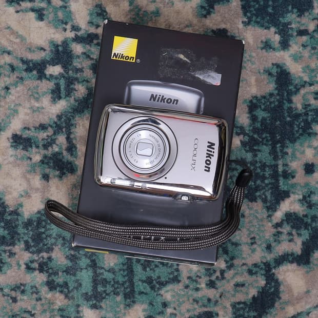 Nikon 니콘 쿨픽스 s01 coolpix s01 실버 빈티지 디카