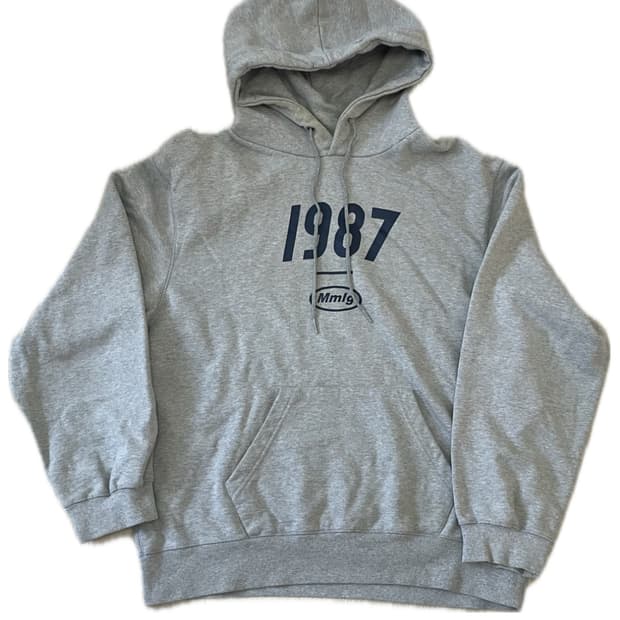 mmlg 1987 회색 후드티 S