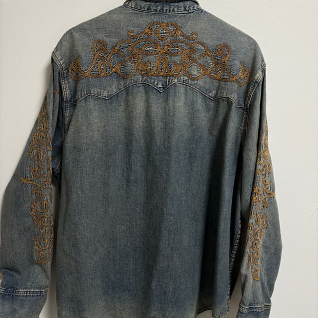 리바이스 x 데님티어스 셔츠 L