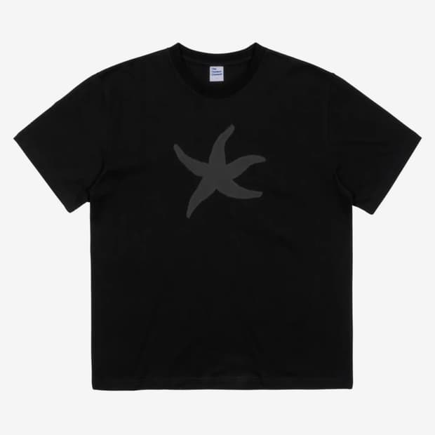 TCM 더콜디스트모먼트 vintage starfish T (black)