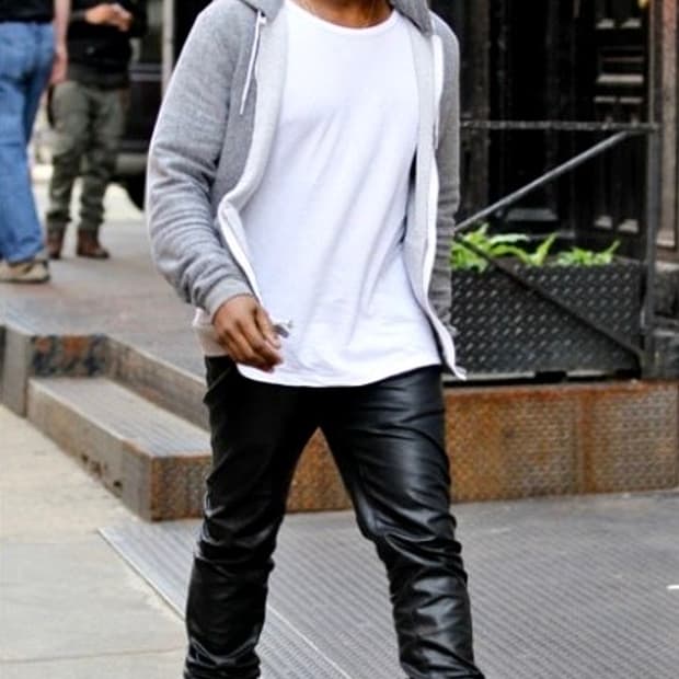 Balenciaga 15s Waxed Coated Denim Pants