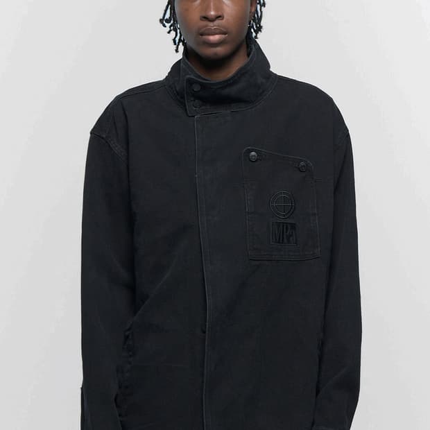 L) MPa TRAPEZOID JACKET (BLACK)