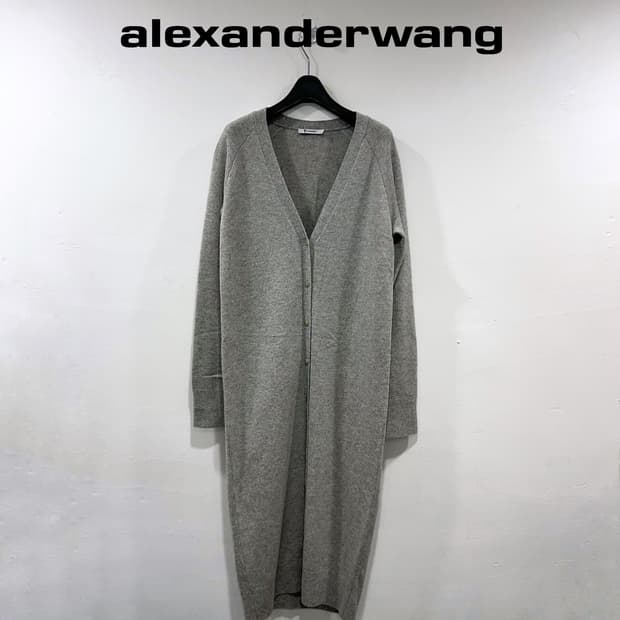 알렉산더왕 울 캐시미어 롱가디건