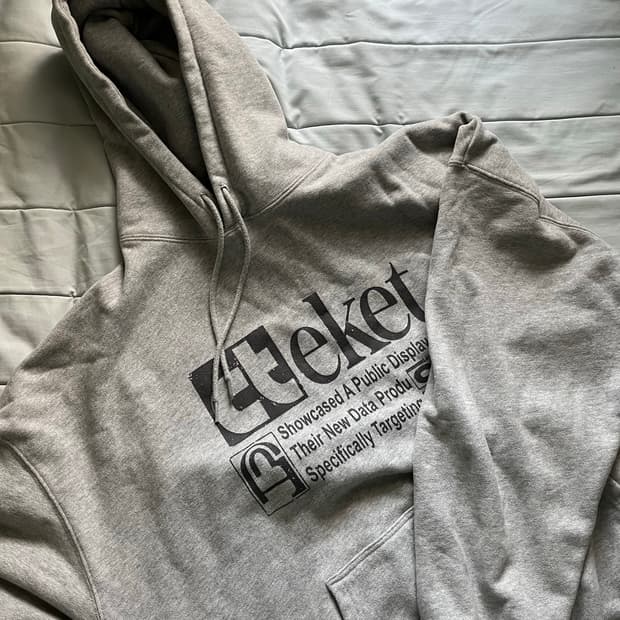 테켓 후드티 L
