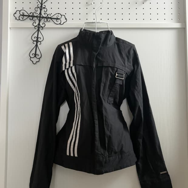 • Adidas Three-Line High Neck Jacket
