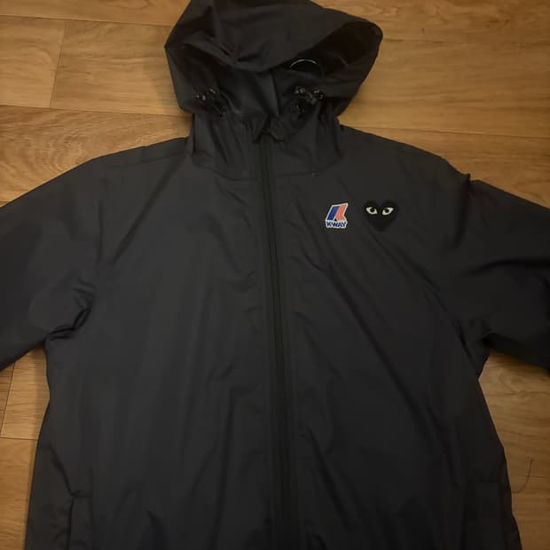 꼼데가르송 까웨 바람막이 XS