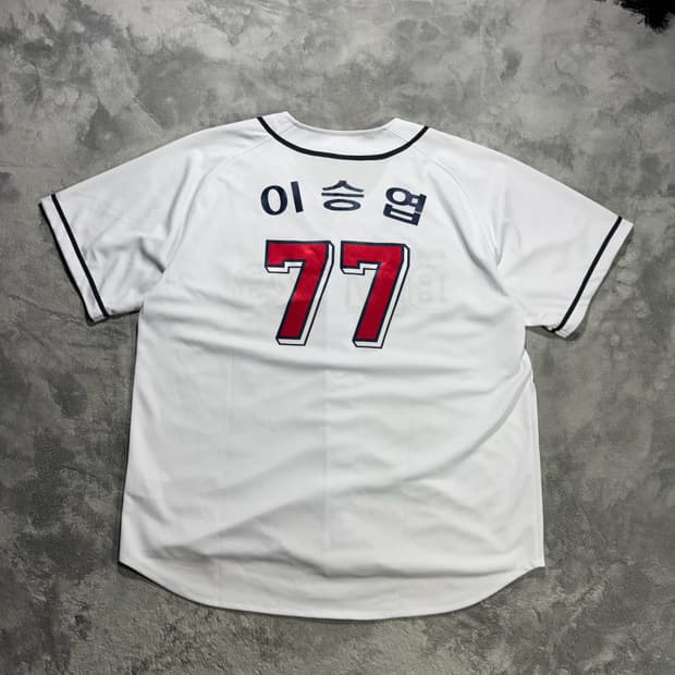 두산 베어스 이승엽 77번 야구 유니폼