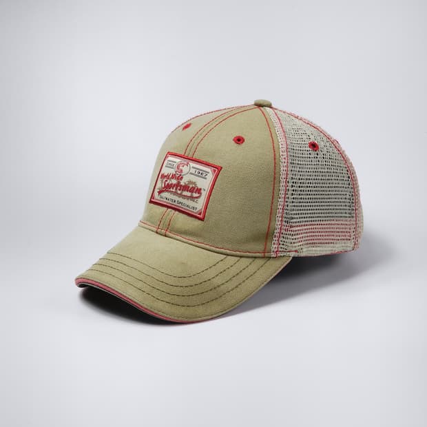 월드와이드스포츠맨 아메리칸 빈티지 피싱 메쉬 볼캡 모자