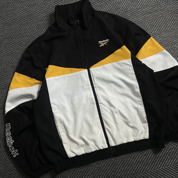 리복 올드스쿨 백터 배색 트랙 자켓y 4131