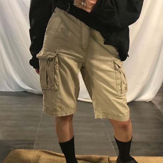 Gap Kids Beige Cargo Shorts