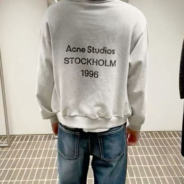 [L] 아크네 스튜디오 스톡홀름 후드