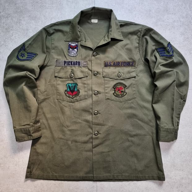 80s USAF OG-507 Shirts 16, 105 sz