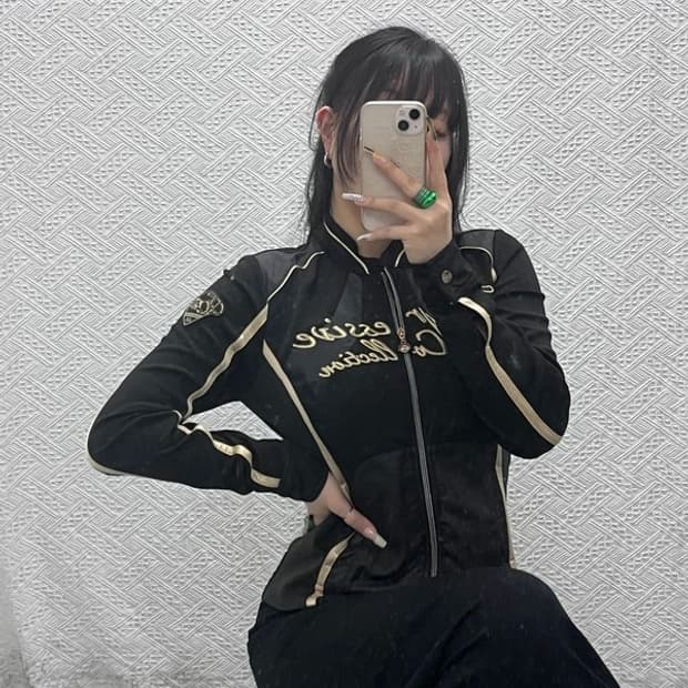 EXR 올드스쿨 모터사이클 레이싱 져지 집업 95 C08102