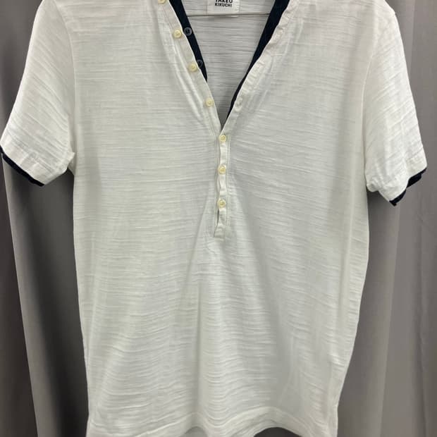 타케오키쿠치 레이어드 헨리넥 티셔츠 