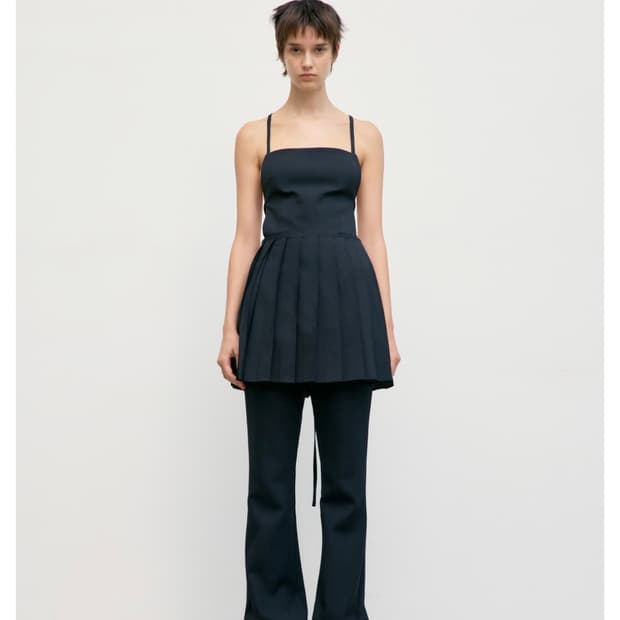 로우클래식 미니드레스 원피스