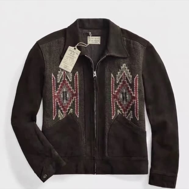 RRL 치마요 스웨이드 자켓 M