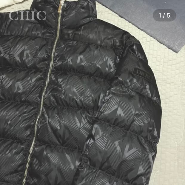 디올 다이아몬드 미리쥬 스키 캡슐 테크니컬 패딩 (한정판)