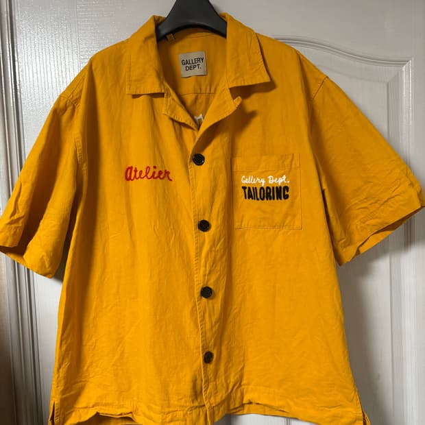 갤러리 디파트먼트 아뜰리에 파커 반팔 셔츠 L