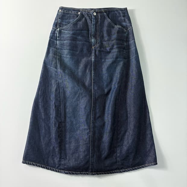 Levi's 리바이스 엔지니어드 데님 롱스커트