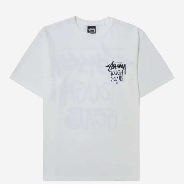 Stussy Tough Gear T-Shirt White