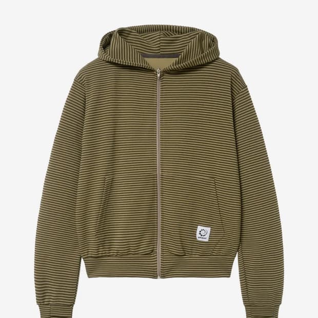 패러킷 드리프트 집업 후디 올리브 S