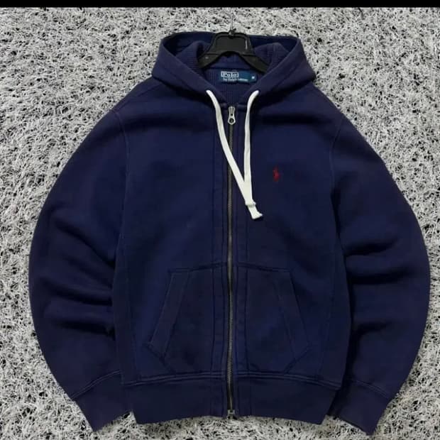 폴로 랄프로렌 네이비 후드집업